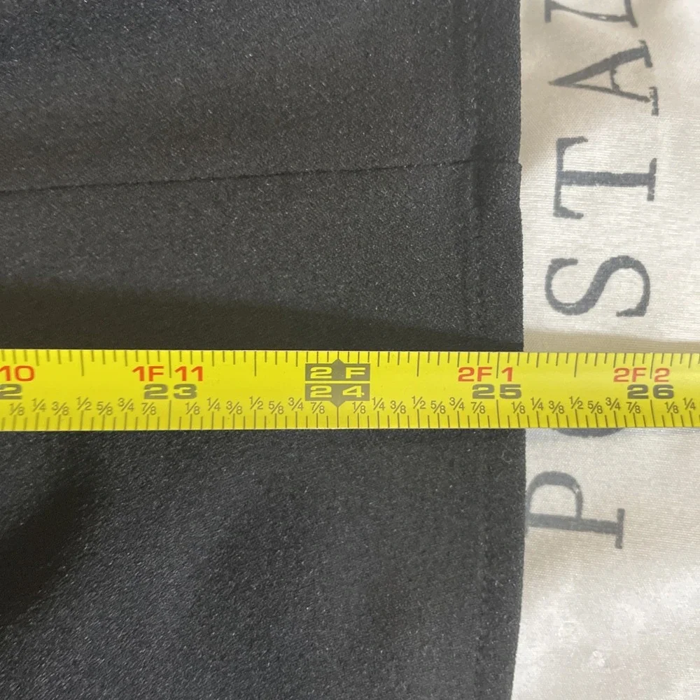 Abercrombie And Fitch Black Mini Sundress Spaghetti Strap Zip Womens Size Small - Picture 4 of 8